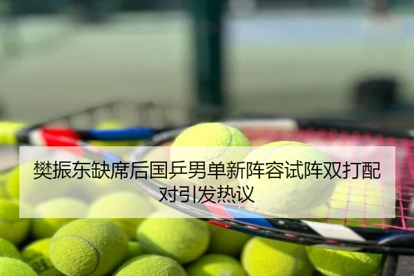 樊振东缺席后国乒男单新阵容试阵双打配对引发热议